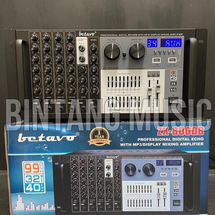 Power amplifier betavo zx8000b original new model AMPLIFIER BETAVO ZX 8000
