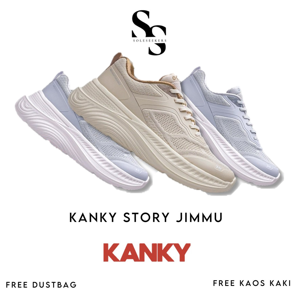 Sepatu Kanky Story Jimmu Sepatu Sneakers Kanky Casual Sport Pria Wanita Dewasa