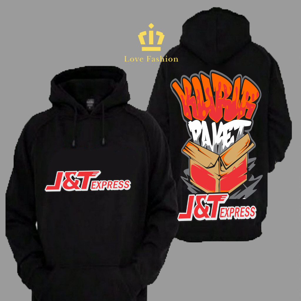 Sweater Hoodie Distro JNT Kurir Paket Express COD Campaign Premium Terbaru