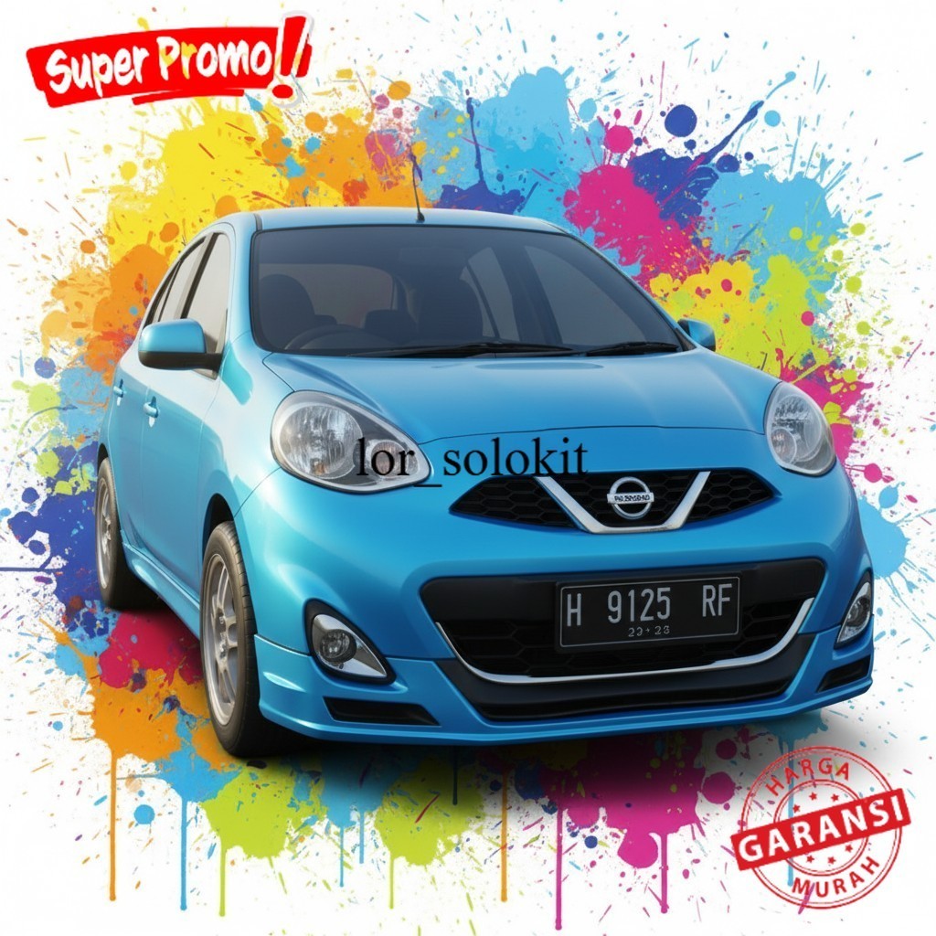Bodykit Nissan March 2014 2015 21016 2017