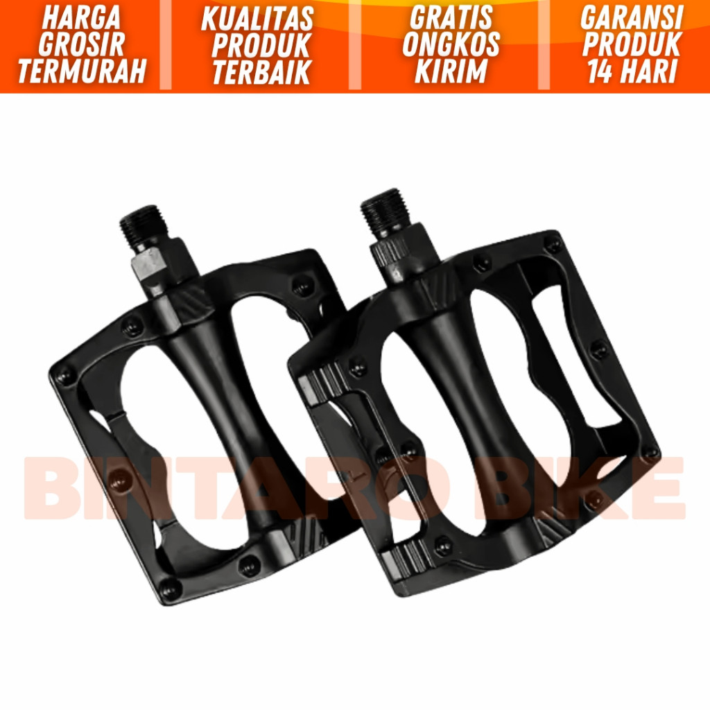 Pedal Sepeda Alloy PDA05 DU Bearing Sepeda MTB Roadbike Fixie BMX Federal Commuter bike Minion Miniv