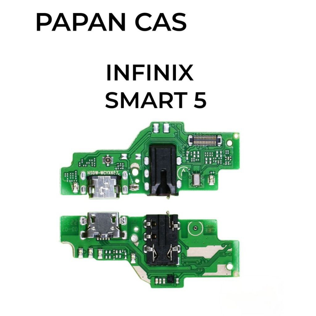 R.B FLEKSIBEL CHARGER CAS PAPAN CAS KONEKTOR HP INFINIX SMART 5+ IC ORIGINAL