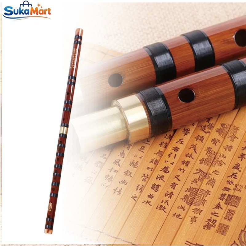 Traditional Alat Musik Seruling Bambu Import Professional Kunci C Untuk Musik Cina Dizi Flute Bamboo
