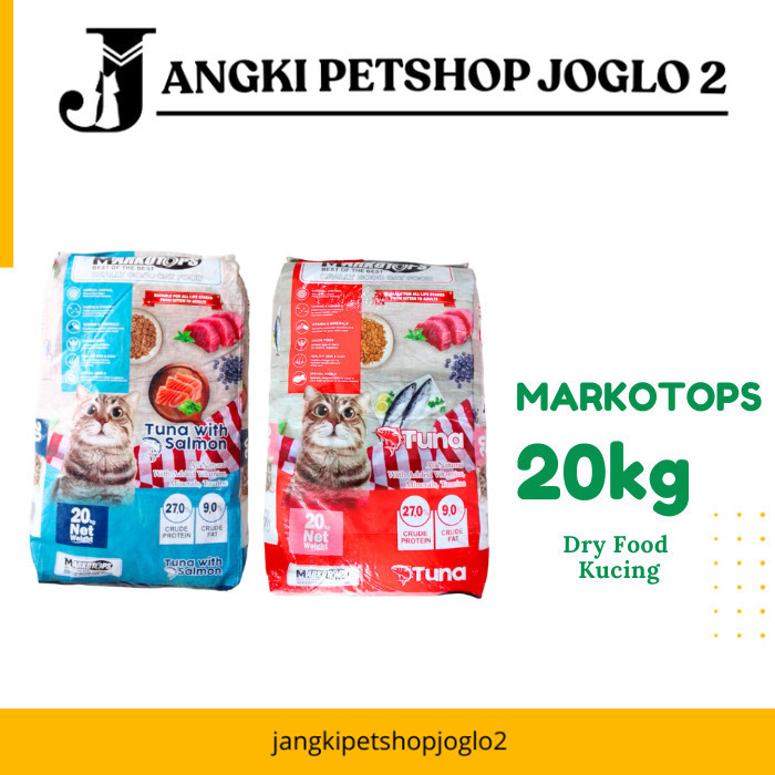 makanan kucing MARKOTOP ADULT 20KG