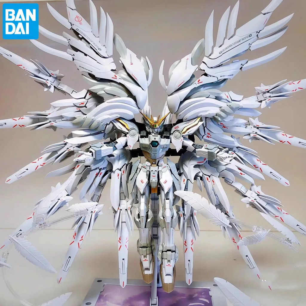 Bandai Official Gundam Model Snow Princess Freedom Gundam MG Red Astray Phoenix Unicorn Toy Assemble