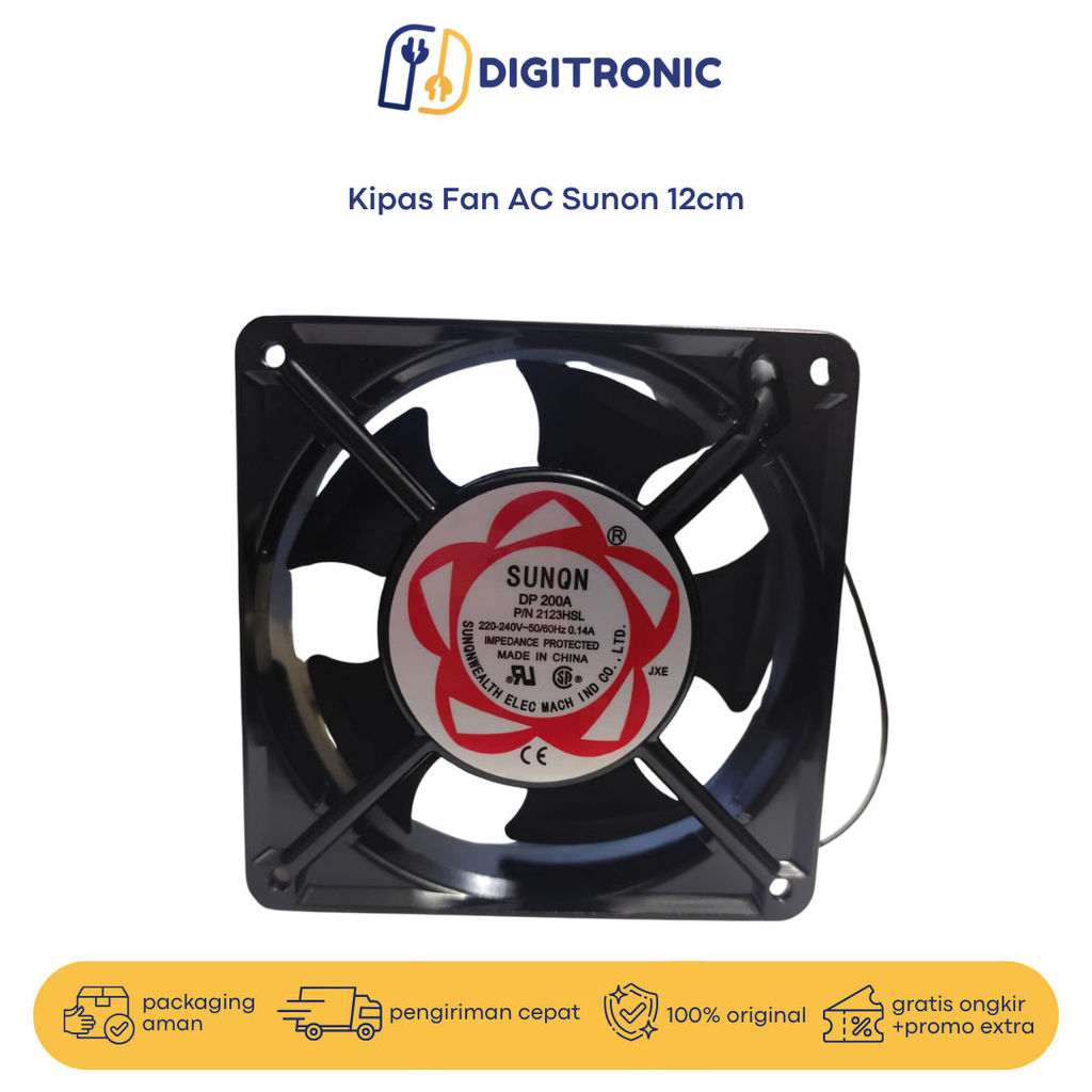 Kipas Fan AC Sunon 12cm