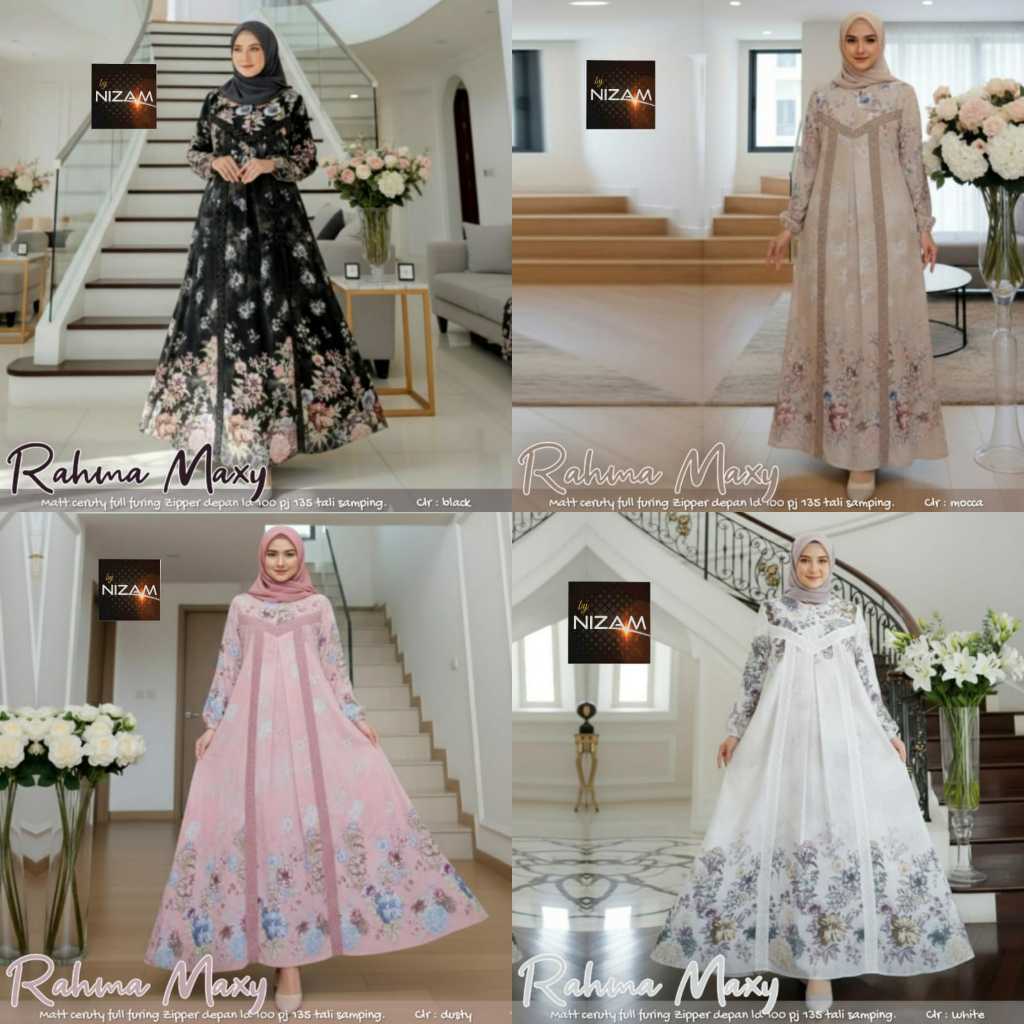 2712    RAHIMA MAXY by NIzAM FASHION