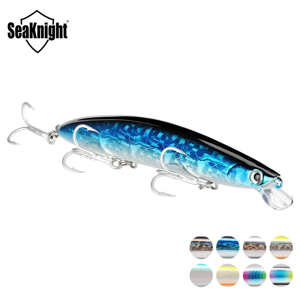 SeaKnight SK008 Minnow Fishing Lure 20g 125mm Sinking 0.30.9M Hard Bait Long Casting Minnow Carp Fis