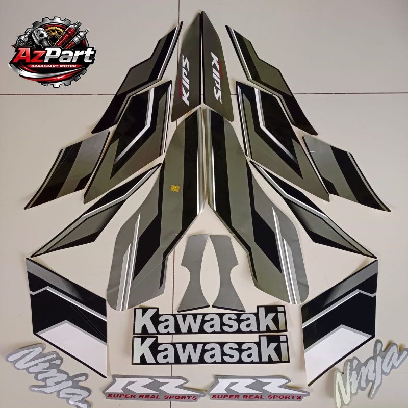 Striping Kawasaki Ninja RR 2015 Se Hitam
