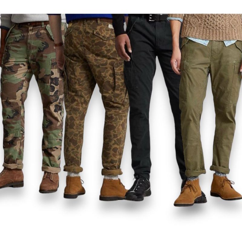 PRL CARGO PANTS / CELANA CARGO PANJANG PRIA ORIGINAL