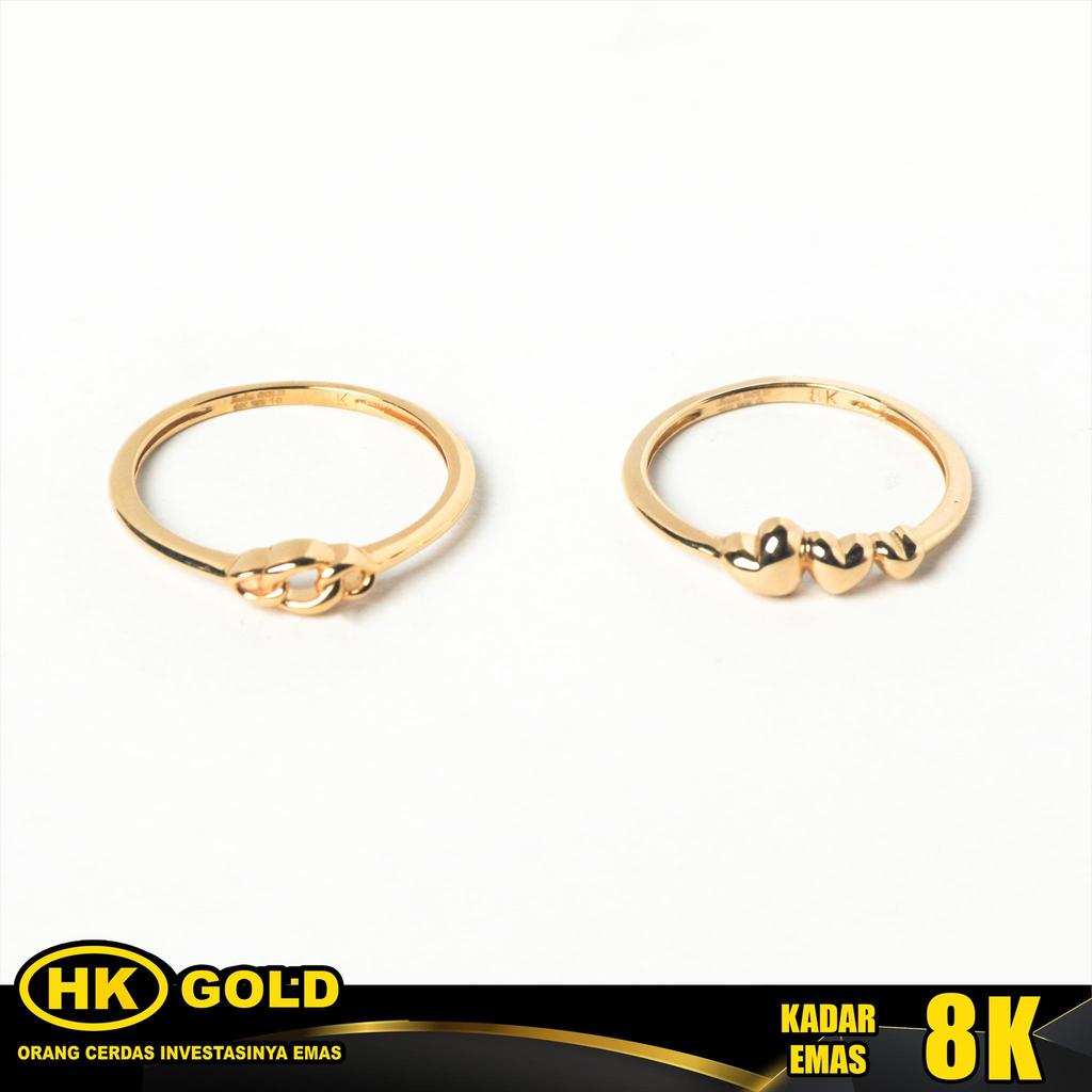 Cincin Emas 8K Type 1603 HK GOLD