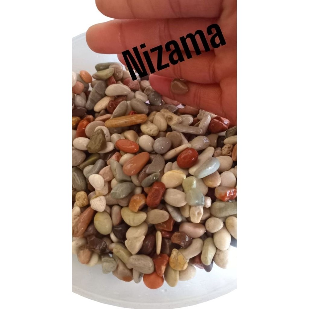 20k batu pancawarna/Batu sikat/batu warna warni/batu krikil pancawarna/batu sikat lantai .