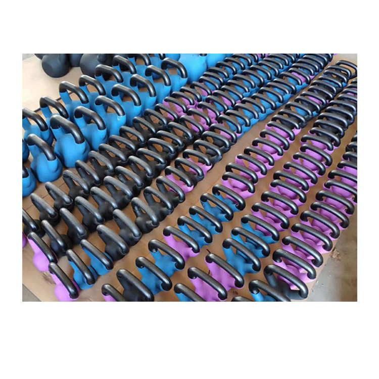 Factory Wholesale Custom Gym Equipment Cast Iron Competition Kettlebell Set Gym Customized Kettlebel