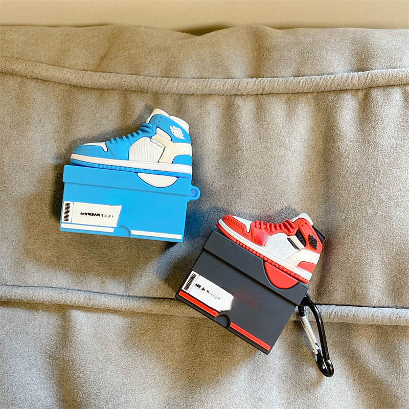 Co-branded Sneaker Shoe BoxAirPods Pro1Generation2Generation3Suitable for Apple earphone case Blueto