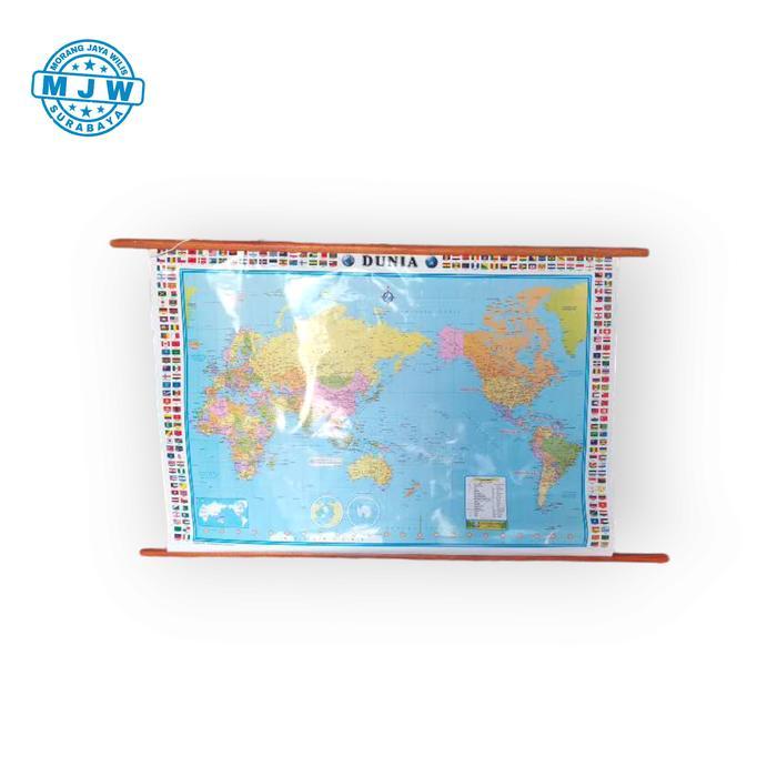 peta dunia ukuran sedang - dunia besar
