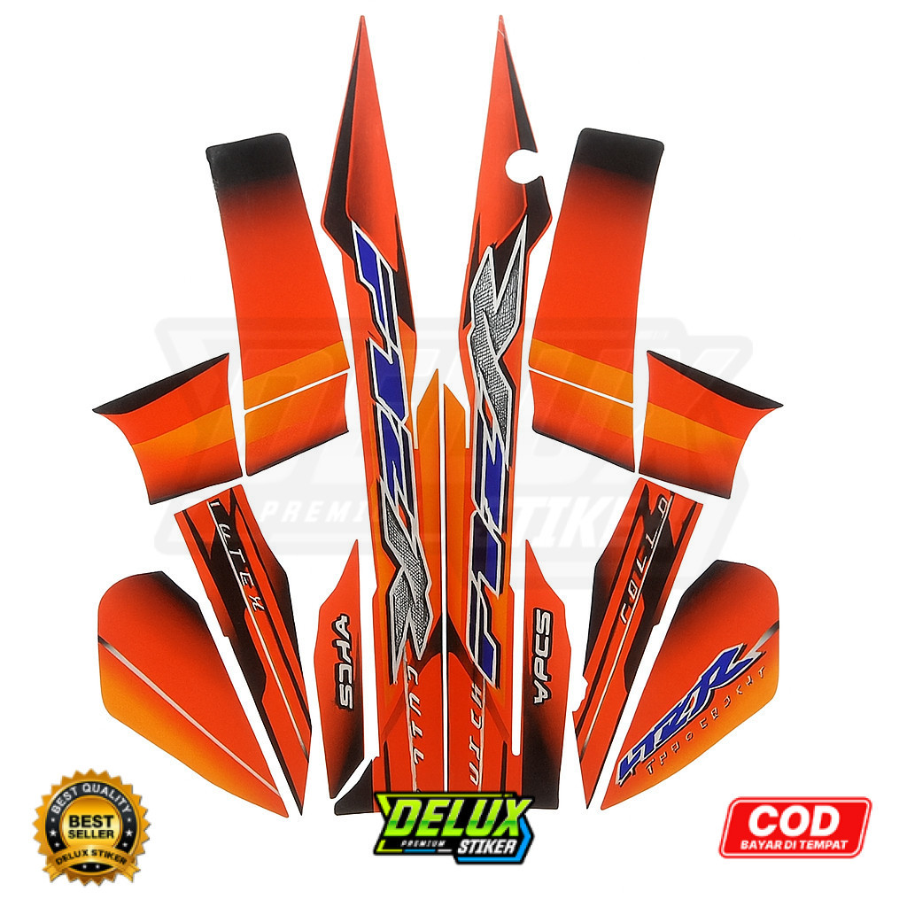 STIKER STRIPING LIS YAMAHA FIZ R  2003