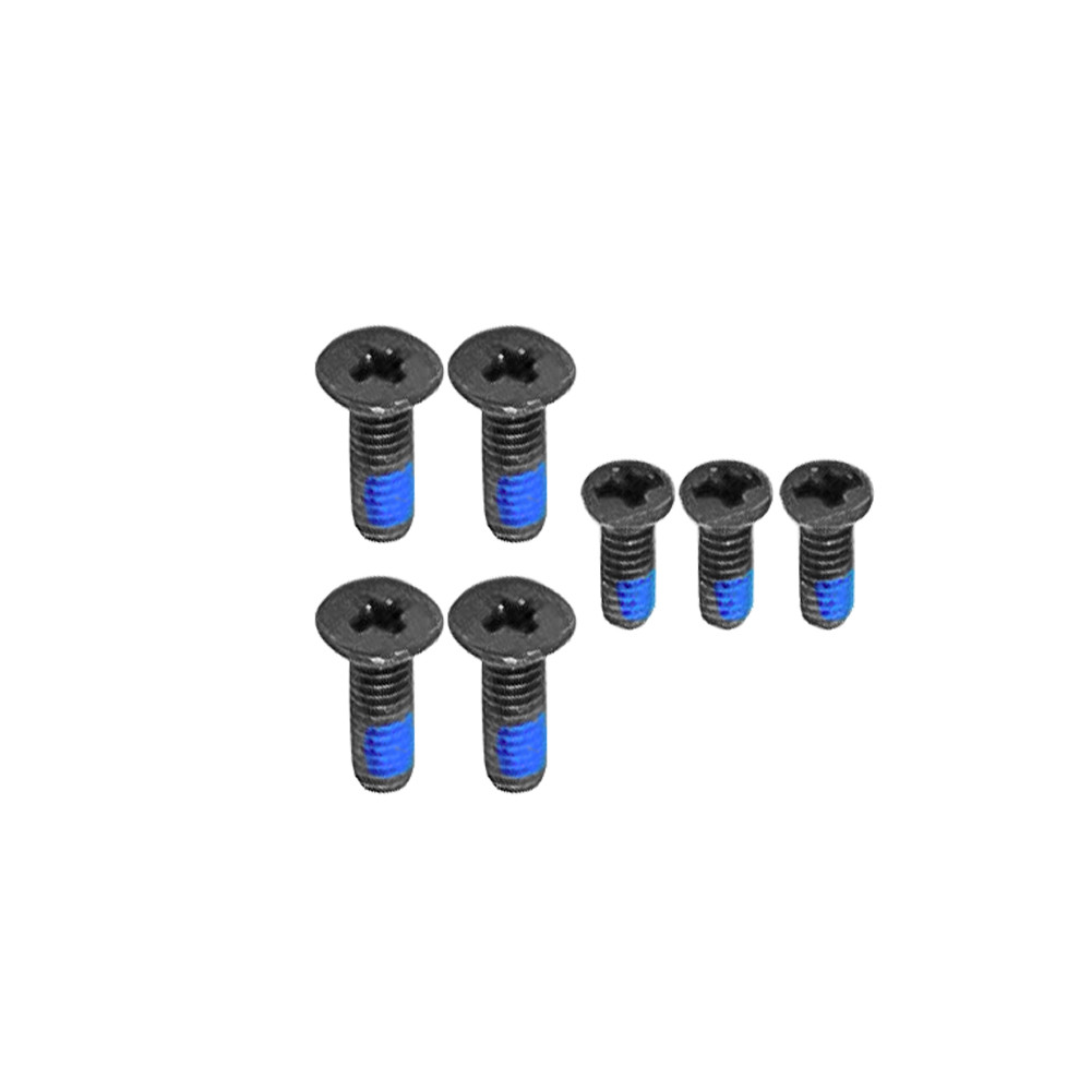 FGY 7PCS Laptop Bottom Base Cover Case screws For HP ENVY 15M-BP Replacement Repair Screws Kit black