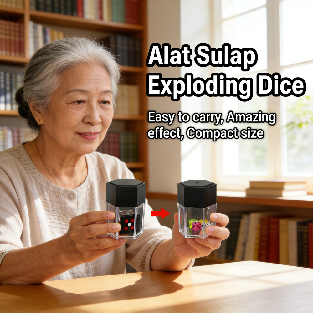 Sulap Dadu Buyar - Magic Shop - Dadu Exploding - Sword Boom Dice - Shop Alat
