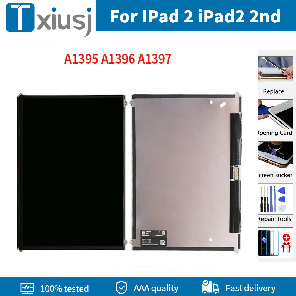 For IPad 2 iPad2 2nd A1395 A1396 A1397 Original quality LCD splay Touch Screen gitizer Assembly Fron