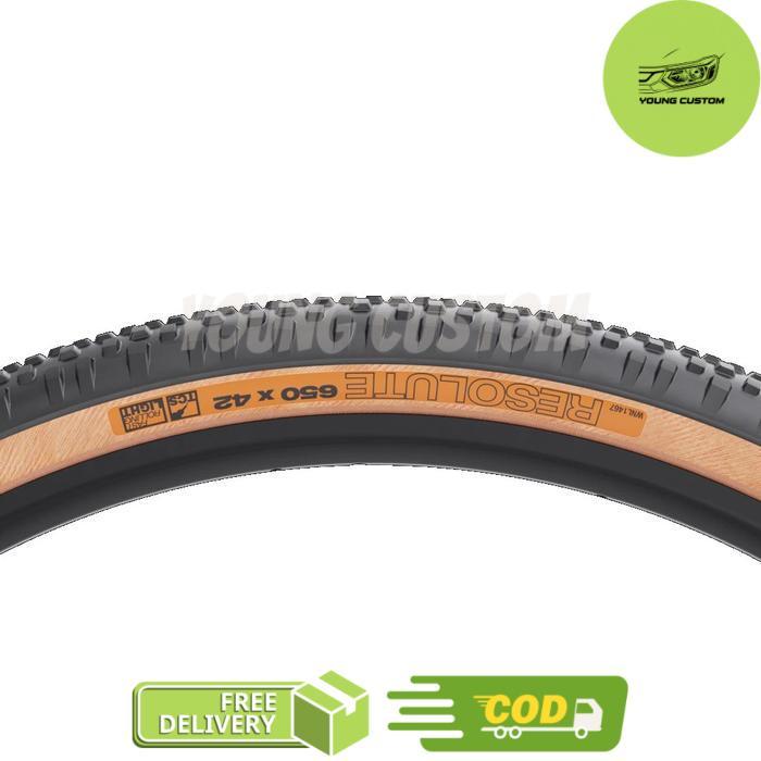 Tire Kevlar WTB Resolute Ban Luar Sepeda - 650B x 42C TW -young