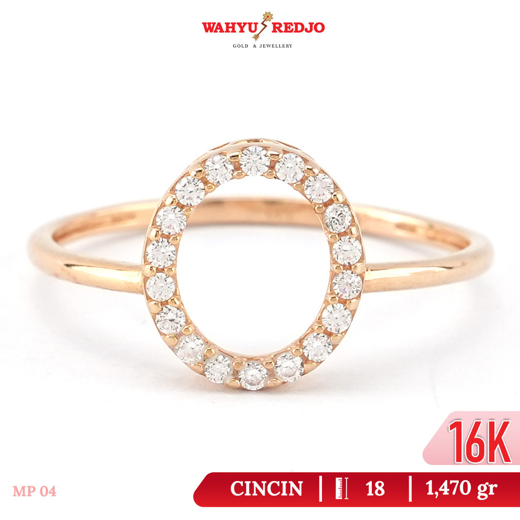 Cincin Emas Kadar 16K Wahyu Redjo CC-16K-31357323