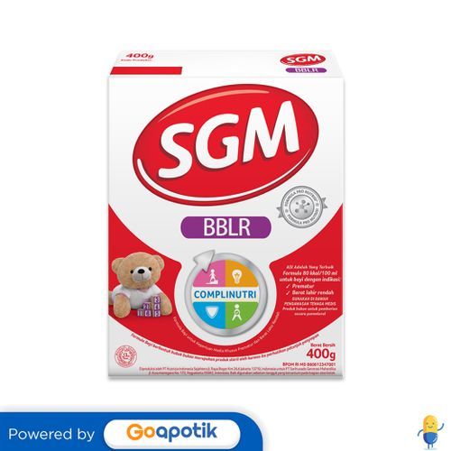 Sgm Bblr Formula Bayi Isi 400 Gram Box