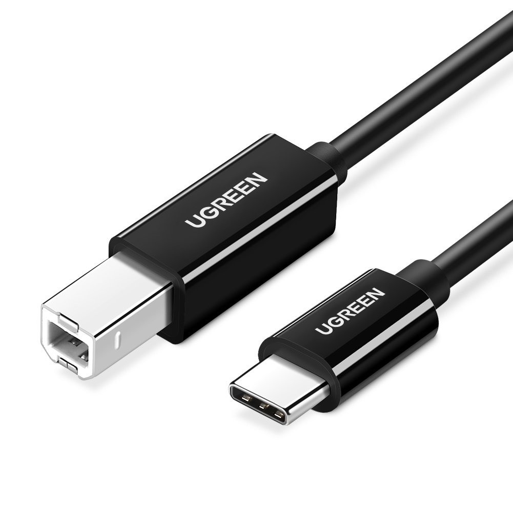 Kabel Printer UGREEN 50446 Kabel Printer Type C to Usb Type B 2m