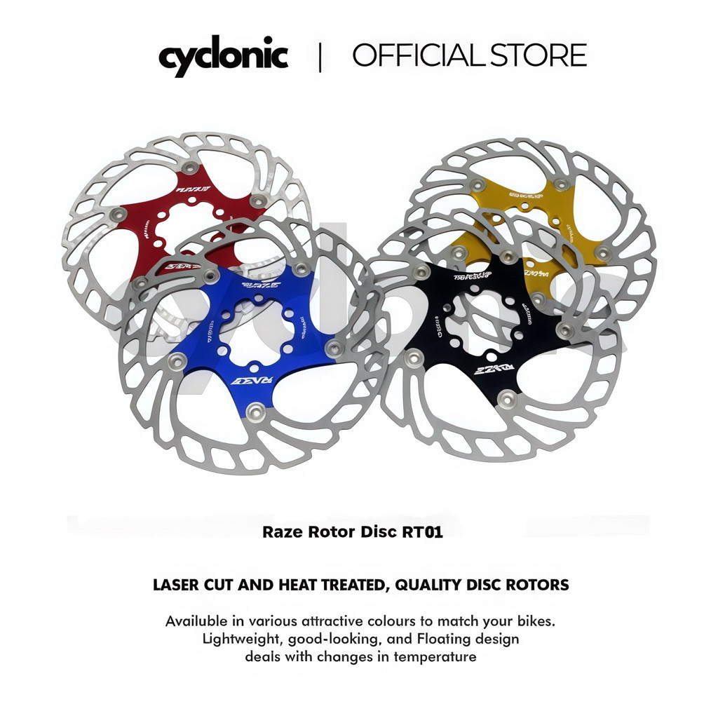 Rotor Sepeda Raze RT01 160mm Original | Rotor Sepeda