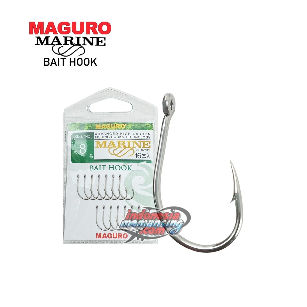 Kail Pancing MAGURO MARINE BAIT HOOK | Ukuran 09 s/d 8 IM Plaza