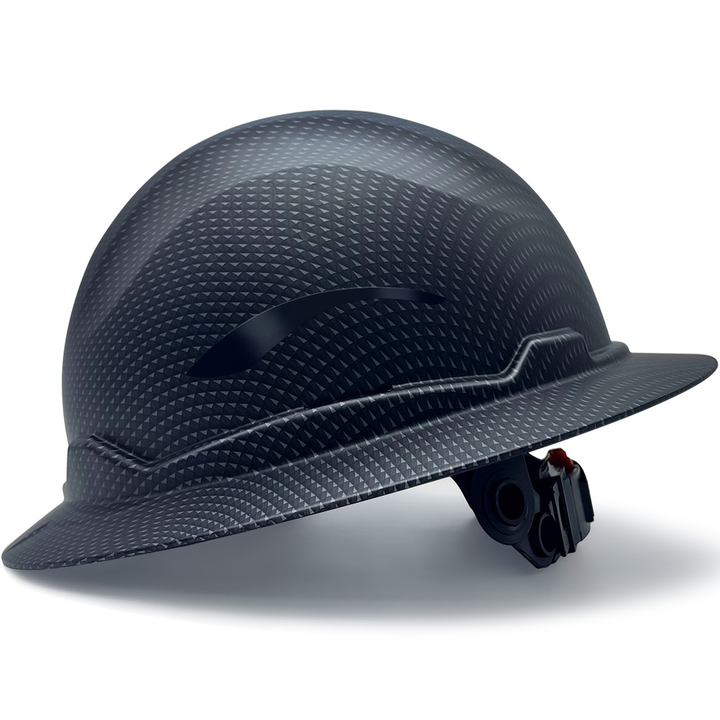 ANSI/ISEA Z89.1 Certified Full Brim Hard Hat Type I Class E Safety Helmet with 6-Point Suspension fo
