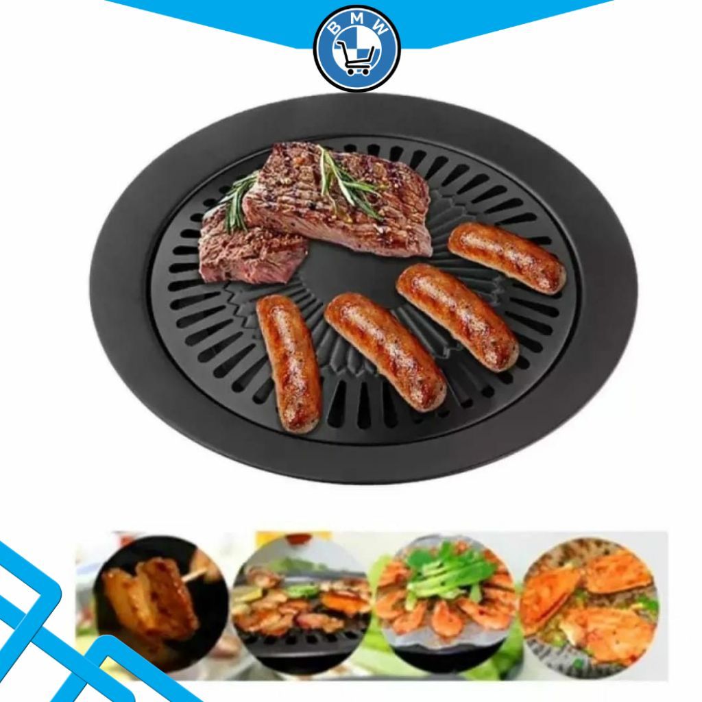 Wajan Panggangan Ultra Grill Pan 32cm TD Untuk BBQ Korean Grill Home