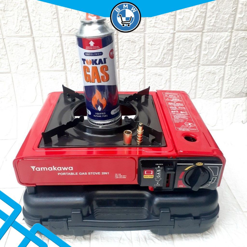 Yamakawa Kompor Gas Portable Type TD - Kompor Meja Minimalis Hemat Gas