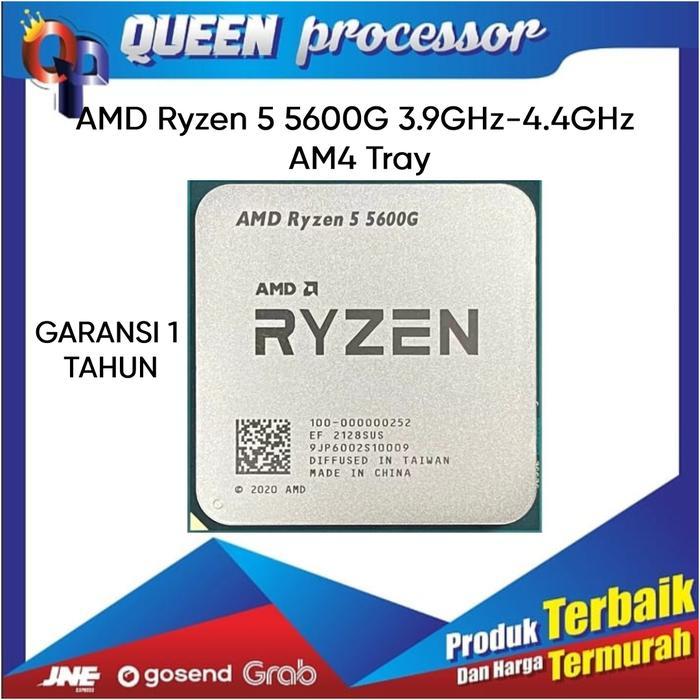 PROCESSOR AMD RYZEN 5 5600G TRAY - GARANSI 1 TAHUN