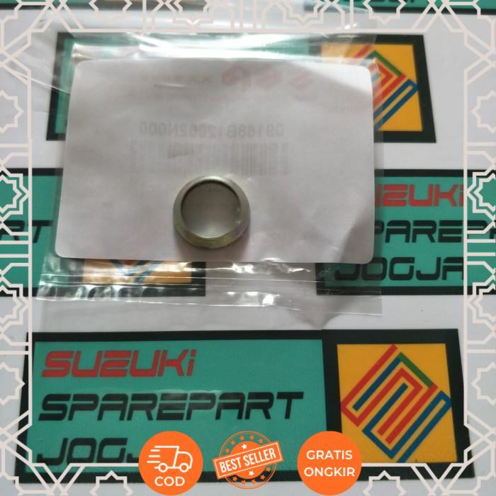 Suzuki Parts 09168B12002N000 Gasket Baut Tap Oli Mesin Satria FU Ori - Not Specified -eclips