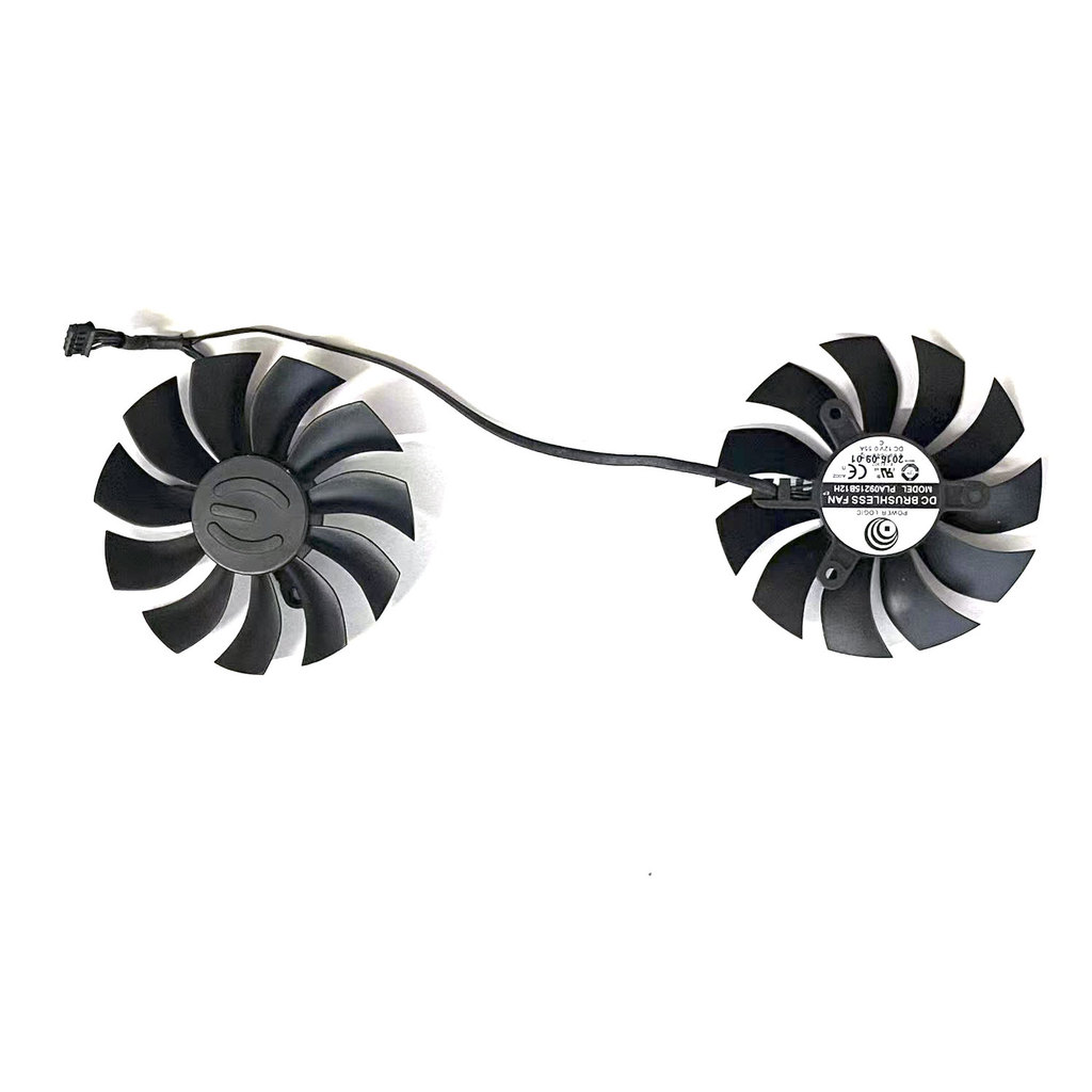 PLA09215B12H 4PIN 0.55A GTX1070 GPU fan For EVGA Gtx 1080 1070 1060 980 970 960 950 graphics card fa