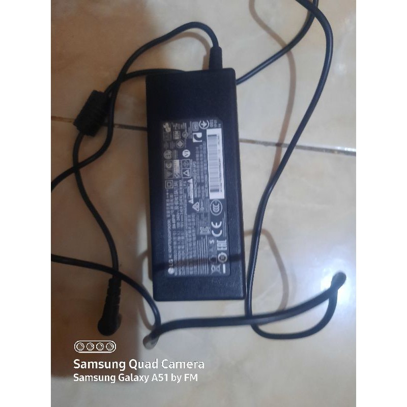 Trafo - Adaptor Power supply 19V DC 3.42 Ampere Tv LED LG 43LF510T-TA - 43LF510 - 43LF