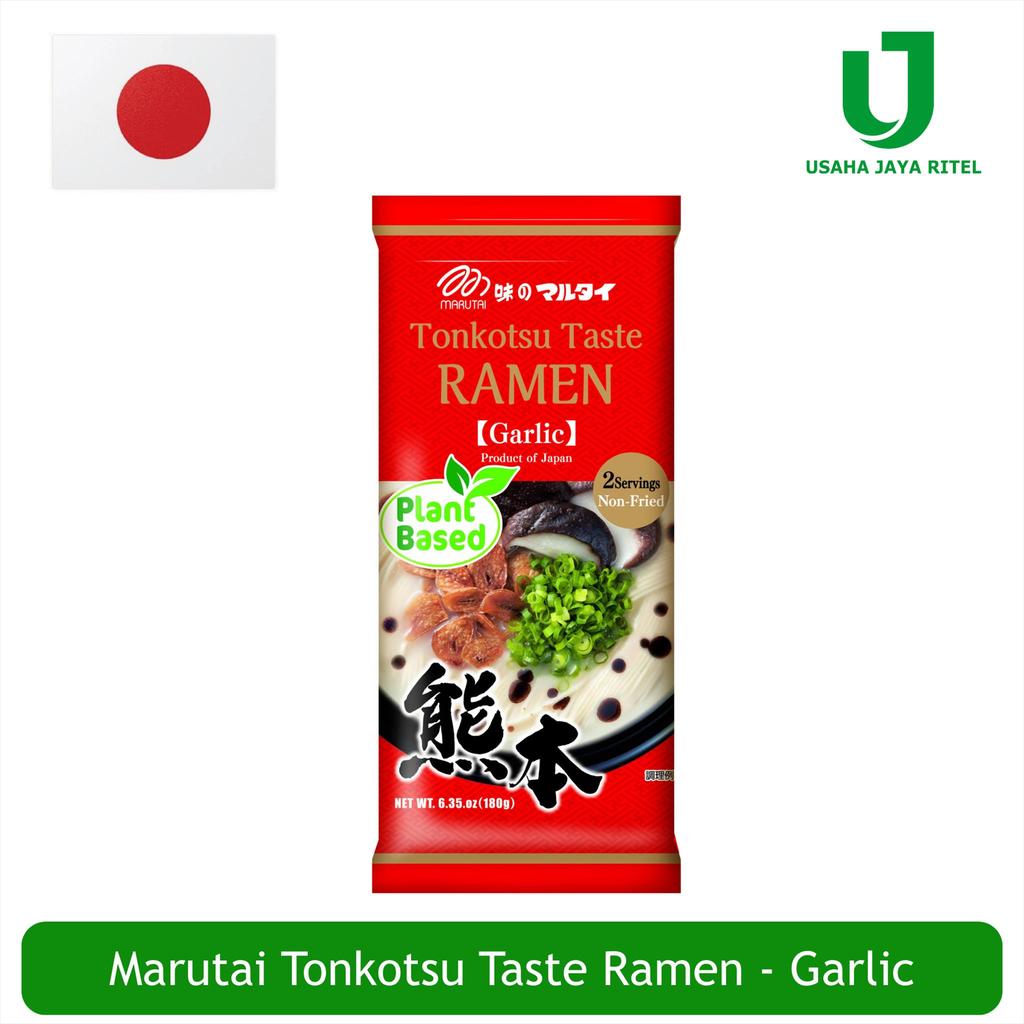 Marutai Tonkotsu Taste Ramen  Garlic 187g - Ramen Jepang Premium