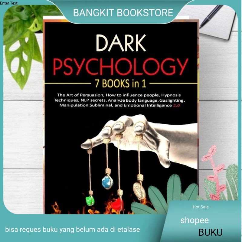 buku(bahasa Indonesia) Dark Psychology: 7 in 1Robert Dale Goleman