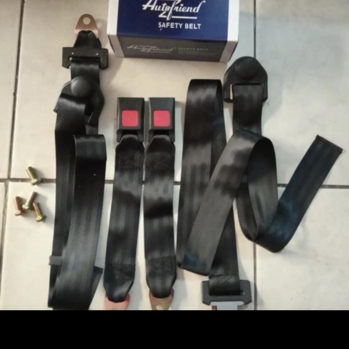 Safety belt manual mobil 3 titik universal semua jenis mobil bisa - 3 titik terlaris