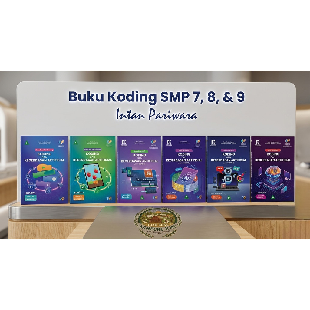 Buku Koding smp kelas 7 8 9 Intan Pariwara edisi baru
