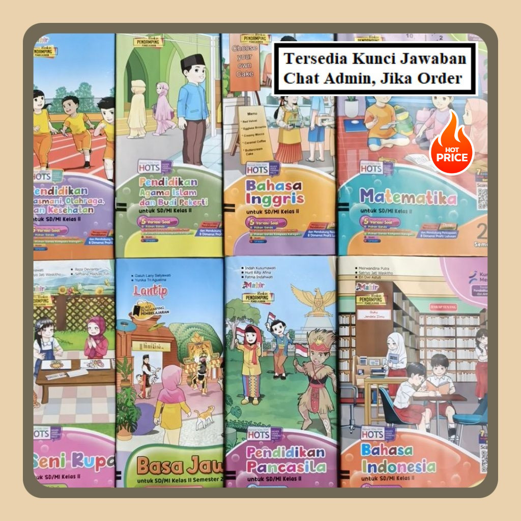 [MIN 150 EXP] PAKET GROSIR LKS MAHIR SEMESTER 2, KELAS 1,2,3,4,5,6 SD/MI EDISI TH 2025/2026, PUTRA N