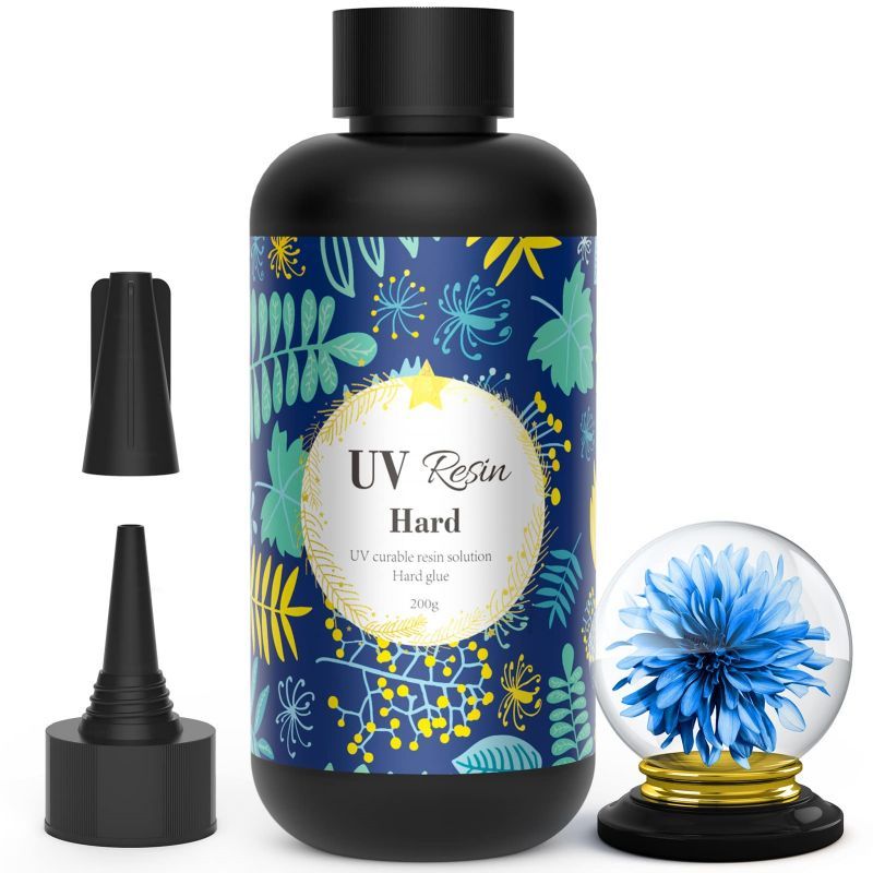 Resin Ultraviolet Lem Uv Resin Hard UV Hard Epoxy Resin Clear Resin Untuk Craft DIY