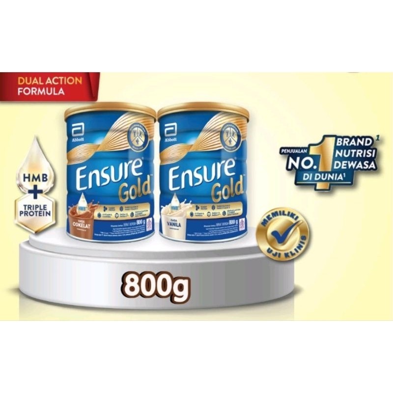 Ensure gold 800g / ensure gold 800 gramm