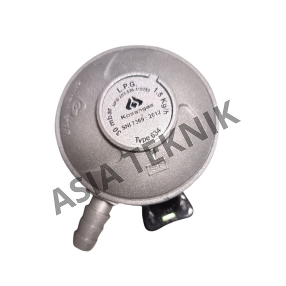 REGULATOR GAS LPG KOSANGAS QUICK ON 634 // REGULATOR NEW COMPACT QUICK ON 634 -- KOSANGAS