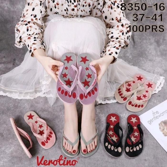 Sandal Jepit Duri Wanita Sandal Refleksi Terapi Jelly