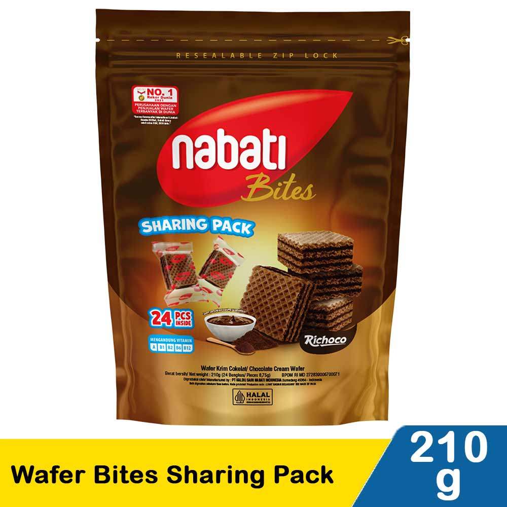 NABATI  WAFER BITES SHARING PACK  210g