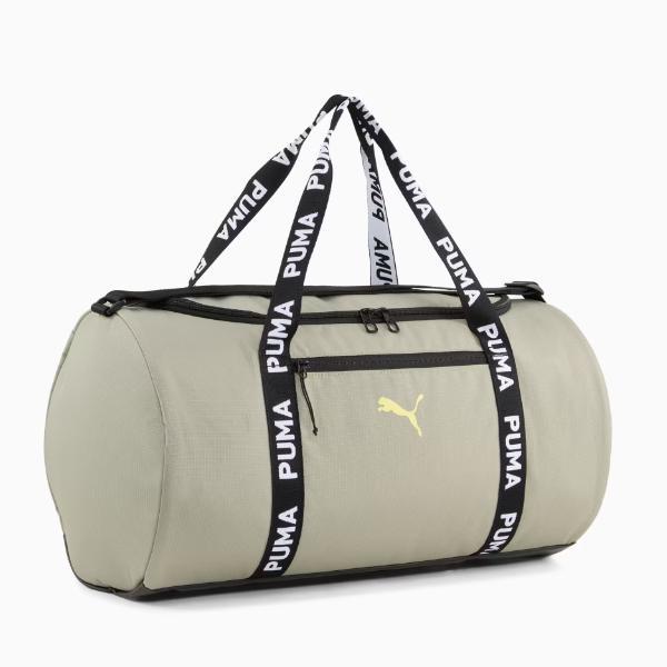 Tas Duffle Bag Padel Wanita Puma AT ESS Barrel Bag Warna Lux Army - 091849 03