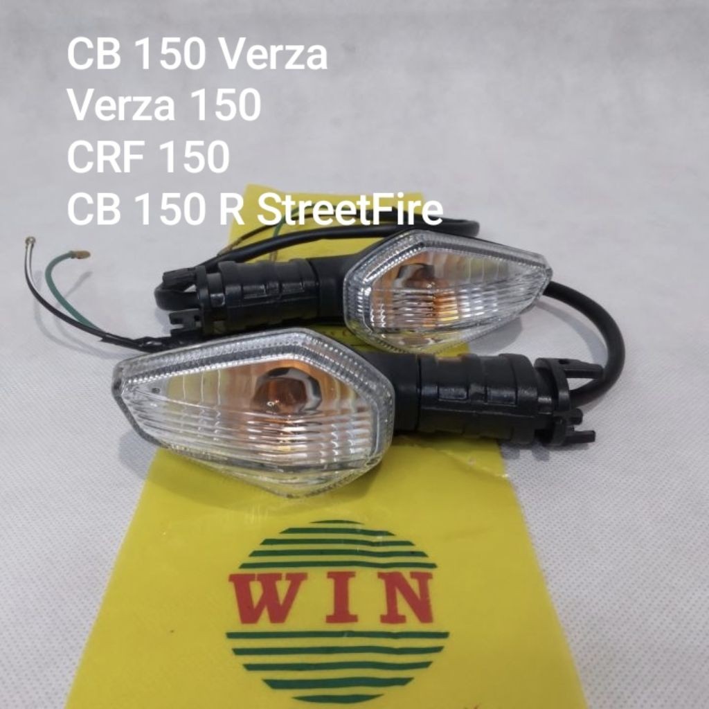 Lampu Sen / Sein Depan Belakang Honda 1 Set CB 150 VERZA / VERZA 150 / CRF 150 / CB 150 R STREETFIRE