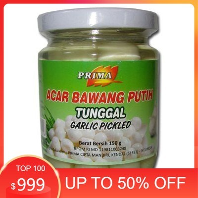 Acar Bawang Putih Tunggal Prima 150 gr / Solo Garlic Pickled