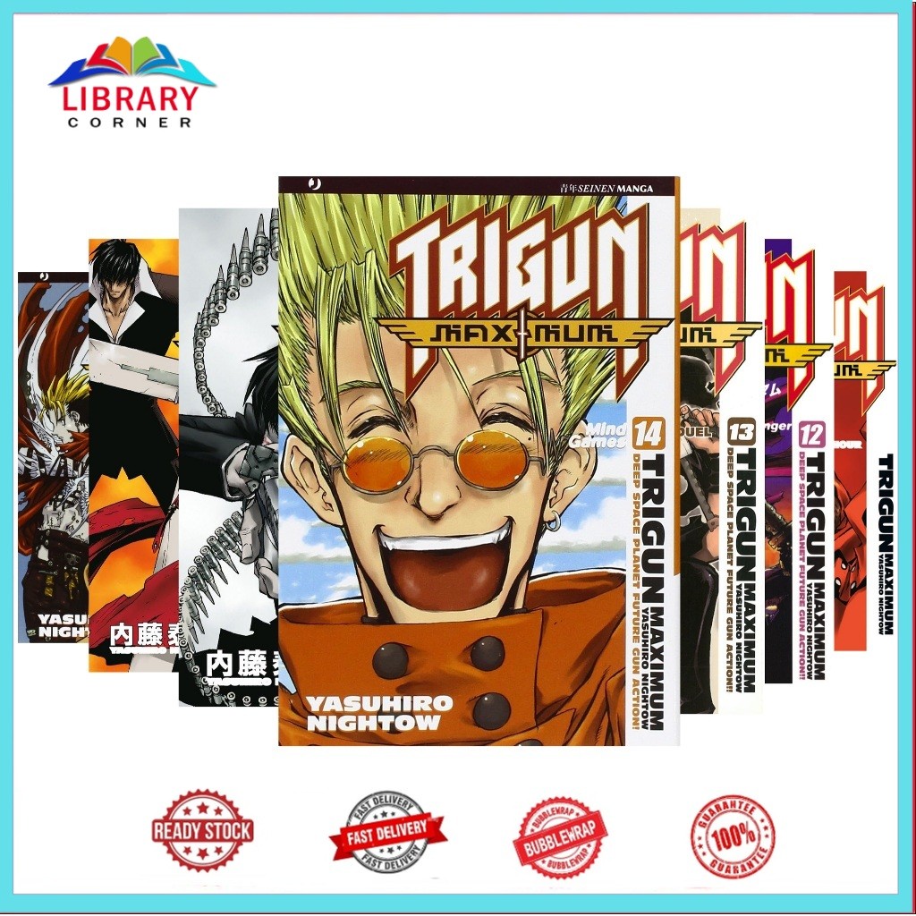 Komik Trigun Maximum (14 book series English)